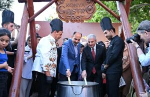 Konya’da 3. Gastronomi Festivali Coşkusu Devam Ediyor