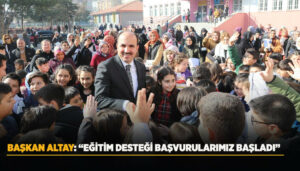 Konya Büyükşehir Belediyesi’nden Öğrencilere Yeni Eğitim Desteği