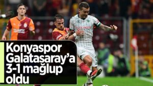 Galatasaray, Konyaspor’u 3-1 Mağlup Ederek Seriyi Sürdürdü