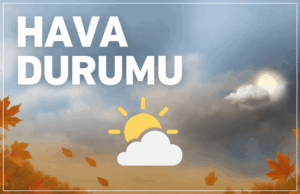 Konya’da Sağanak Yağış Uyarısı