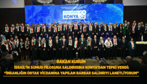 “BAKAN KURUM, İSRAİL’İN SUMUD FİLOSUNA SALDIRISINI KONYA’DA KINADI: ‘İNSANLIĞIN ORTAK VİCDANINA YAPILAN VAHŞİ SALDIRIYI LANETLİYORUM'”